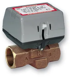 Gemotoriseerde 2-wegafsluiter 3/4 230V SPDT hulpcontact