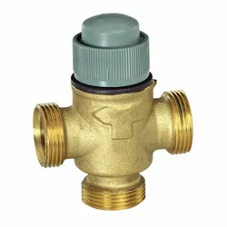Driewegmengkraan, Honeywell Home, 6/4", PN16, kvs:2.5m3/h, messing, buitendraad