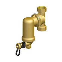Séparateur de boues, IMI Pneumatex Zeparo ZTMI 20, 3/4" F, horizontal/vertical, avec aimant interne