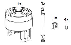 Adapter TA-MOD. DN40-50 Slider imi