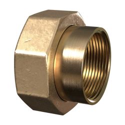 Draad-2-delige koppeling FF, messing, 3/4", IMI Heimeier