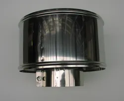 rookgasafvoerkap Roccheggiani SPG/SP2 enkelwandig 250 inox 400
