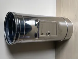 enkelwandige rookgashulpstuk Roccheggiani Ø80mm