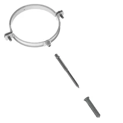 schouwbeugel 125mm + draadpin isoleco