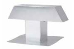 dakdoorvoerplaat Anjo Solar aluminium vierkant