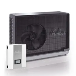 Warmtepomp (lucht/water) monobloc, Itho Daalderop Amber 65, geschikt voor bijverwarming CV, binnen- en buitenopstelling, 6.5kW, A+++, 1x220 - 240V