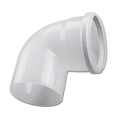 polypropylène (PP) coude à joint 90° 125mm MF blanc évacuation Bosch