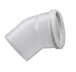 polypropylène (PP) coude à joint 45° 125mm MF blanc évacuation Bosch