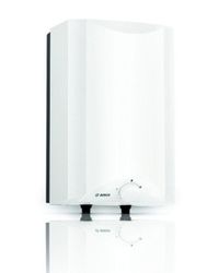 Chauffe-eau électrique close-up / sur évier, Bosch Tronic 2500TO TR2500TO 5B, 5l, 3kW, 220 - 240V, avec résistance sèche, positionnement vertical