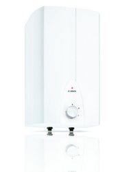 chauffe-eau électrique close-up / sur évier Bosch Tronic 2500TO . 10l . 3kw . 220-240V positionnement vertical TR2500TO 10B