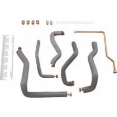 Kit de raccordement pour chaudière pour eau chauffage, eau sanitaire et gaz, Bosch