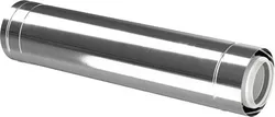 Conduit de fumées concentrique, Bosch, plastique/inox, 80/125mm, L=500mm