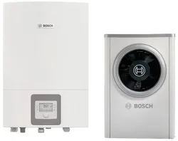 Warmtepomp (lucht/water) monobloc, Bosch Compress 6000 14t AWE, buitenopstelling, 12kW, A+++, 3x380 - 440V