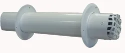 Traversée de mur pour rejet d'effluents, Bosch AZ 283, paroi unique, Ø80mm