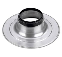 dakdoorvoerplaat Bosch Ø186mm geschikt voor platdak wit rond AZB 1322