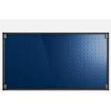 capteur solaire pour montage horizontal, H x L x P = 1175 x 2170 x 87 mm, enveloppe noire en fibre d