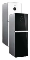 Gesloten condensatievloercombiketel met boiler 100 liter, Bosch CerapurModul 9000i GC9000iWM 30/100 S, cv 31 kW, ww 30 kW, wit, met stratificatieboile