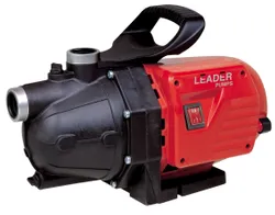Zelfaanzuigende horizontale pomp, Leader Ecojet Ecojet110, vezelversterkt kunststof, Qmax=3.6m3/h, Hmax=42m