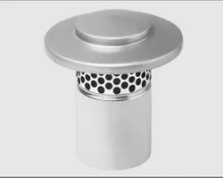 chapeau rond pour conduit d’air circulaire Ventiline HU 200