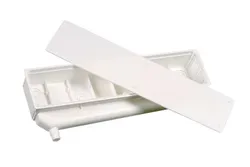 PRE-INSTALLATIEBOX - VERTICALE AFLOOP OMKEERBAAR  GROOT 530X95X65MM Linum