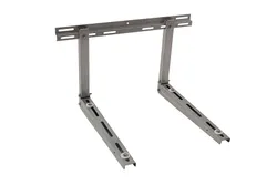 RVS muurkonzole 1,5mm met traverse 640x400x780mm 90+90kg AISI304 Linum