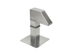 dakdoorvoerplaat Alixo dakdoorvoer aluminium vierkant