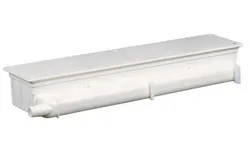 PRE-INSTALLATIEBOX HORIZONTALE AFLOOP OMKEERBAAR GROOT 530X95X65MM Linum
