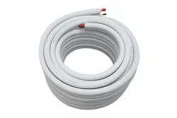 Geisoleerde koperleiding 1/4 + 3/8 rol 30m Brandklasse B-S1-D0