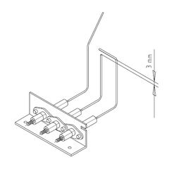 Ensemble d’électrodes Infra 13-38 Complet Mark