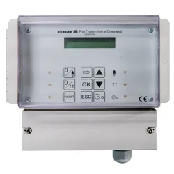 PinTherm Infra Connect Modbus/TCP/IP aansluiting en vakantieregeling mark