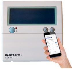 thermostat d'ambiance avec affichage de l'heure Mark