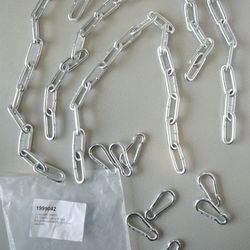 ophangset 4 kettingen + S-haken voor MARK ECOFAN type W42/W82