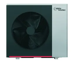 Warmtepomp (lucht/water) monobloc, Alpha-InnoTec Hybrox SE 11 3P, geschikt voor bijverwarming CV, buitenopstelling, 9kW, A+++, 3x380 - 440V