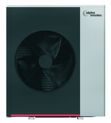 Pompe à chaleur air/eau monobloc, Alpha-InnoTec Hybrox SE 14 3P, adapté au fonctionnement hybride, installation extérieure, 11kW, A+++, 3x380 - 440V
