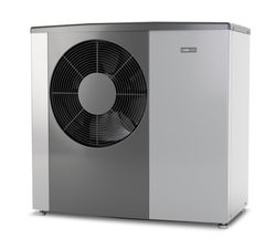 Warmtepomp (lucht/water) monobloc, Nibe S2125 12, geschikt voor bijverwarming CV, buitenopstelling, 12kW, A+++, 3x380 - 440V