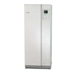 pompe à chaleur air/eau monobloc Nibe VVM 225 adapté au fonctionnement hybride installation intérieure avec boiler 180L