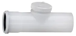 concentrische rookgashulpstuk Remeha aluminium Polypropyleen (PP) DY 125