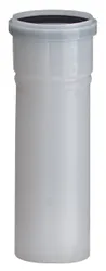 Concentrische rookgasbuis, Remeha DB 93, inox/inox, 80/125mm, L=500mm