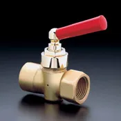 Robinet pour manomètres PN 10 laiton, brut, avec p resse-étoupe, G 1/2 femelle