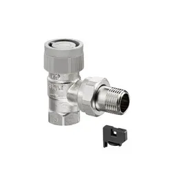 dynamische thermostaatkraan DN10 haaks reeks QV oventrop