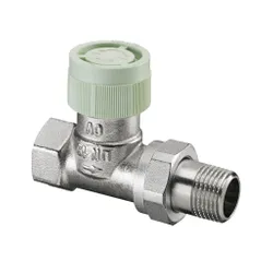 thermostaatkraan RFV 9 DN25 R 1/2 recht oventrop (ex 1184804)