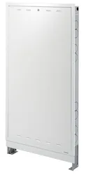 Installatiekast, geschikt voor wandinbouw, Oventrop, 700x1298x110mm, staal, met deur