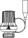 Radiatorthermostaatknop, Oventrop Uni XD, RA-Click, wit, 7 - 28°C, 2m