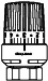 Radiatorthermostaatknop, Oventrop Uni LM, M38 x 1,5, wit, 7 - 28°C