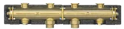 Verdeler voor CV 1" + 3 x 3/4", PAW, messing