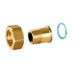 Raccord fileté ext. DN25 plat pittway