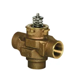 Driewegafsluiter, Honeywell Home COMFORT, 1/2", binnendraad, PN20, thermostatisch element