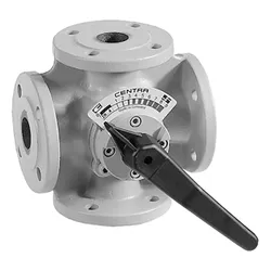 vierwegmengkraan Honeywell Home DN32 flens
