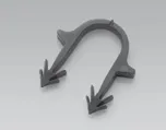 Buisbeugel, Radson Rolljet, 1x17 - 20mm, kunststof