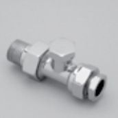 Raccord et retour, Radson, 1/2"-1/2", filetage intérieur/filetage extérieur